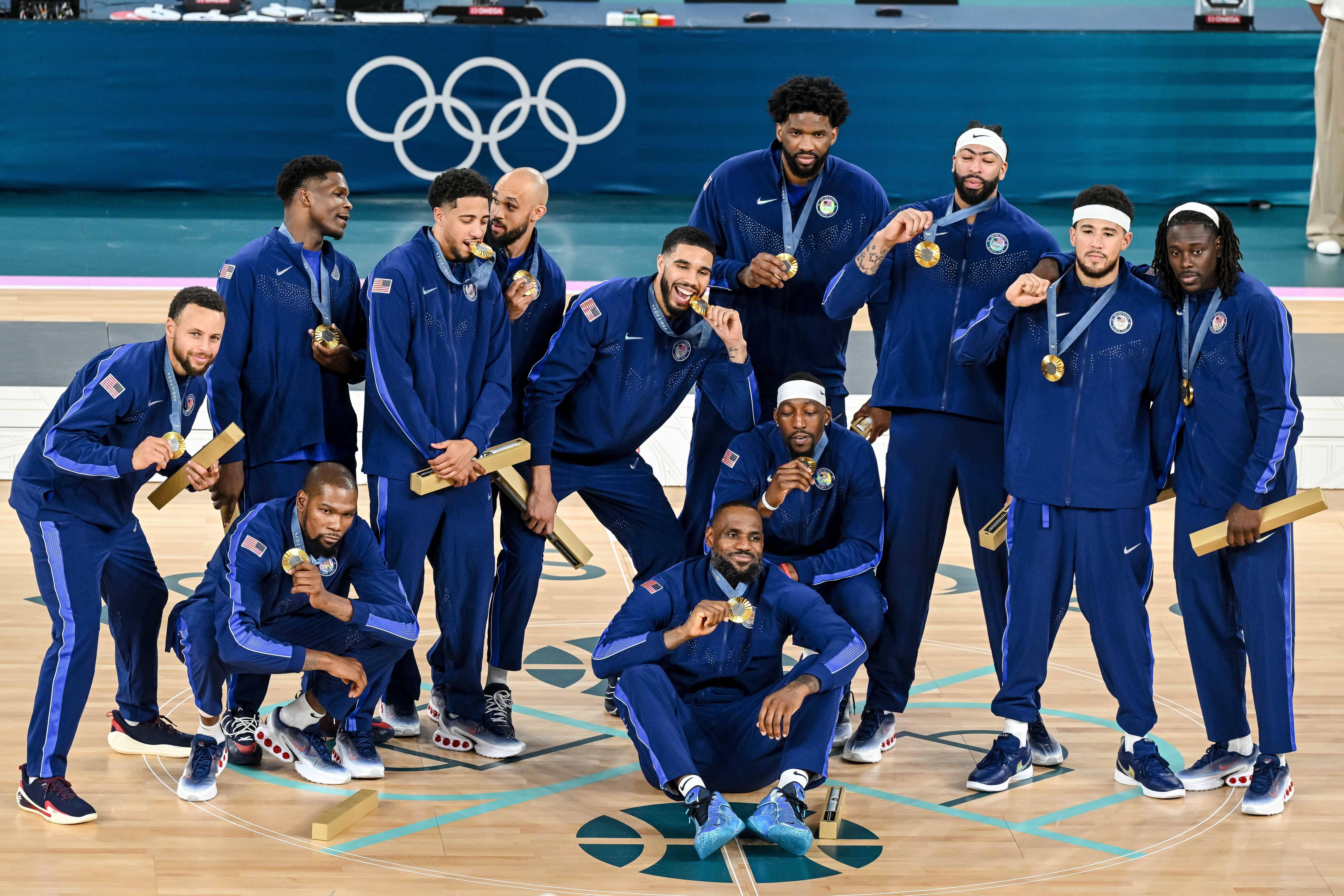 美国男篮斩获世界杯冠军再展霸气 美国男篮斩获世界杯冠军再展霸气